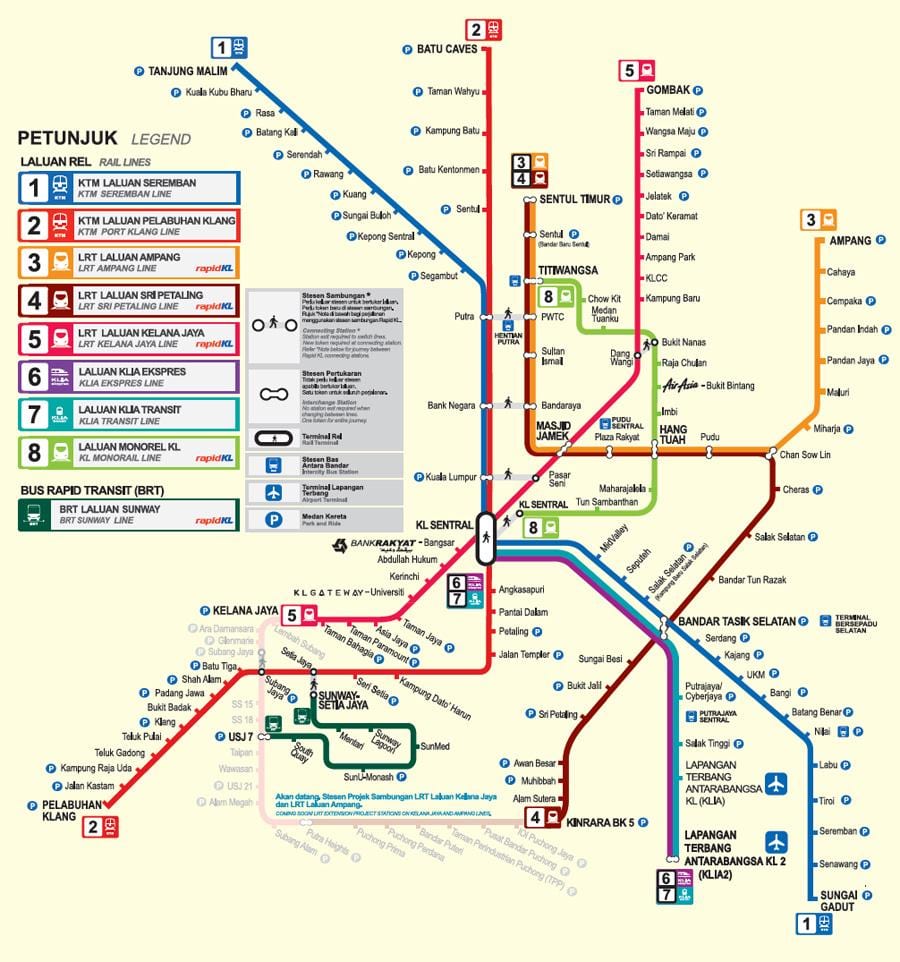 kuala lumpur seoul bản đồ 2016