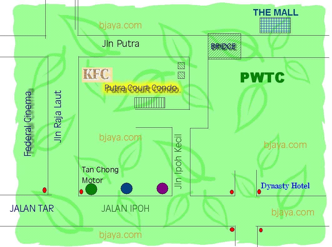 pwtc kuala lumpur bản đồ