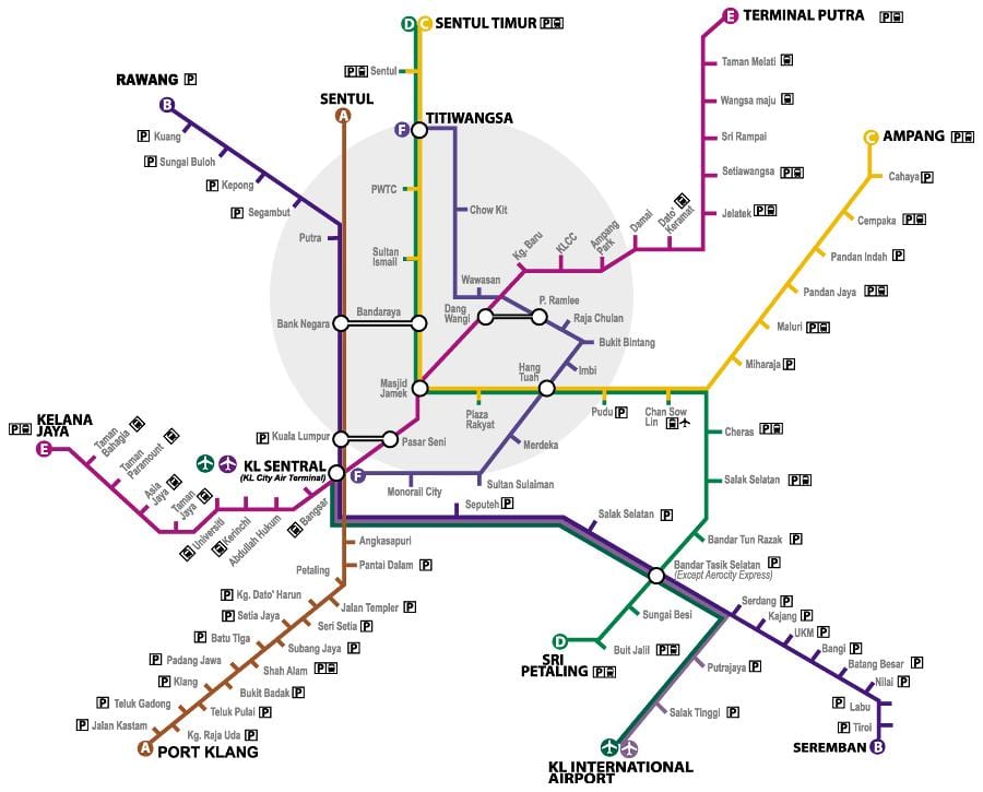 malaysia mới seoul bản đồ đường