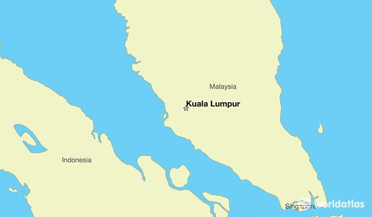 Bản đồ của thủ đô của malaysia