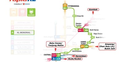 Seoul, đường ray xe lửa bản đồ