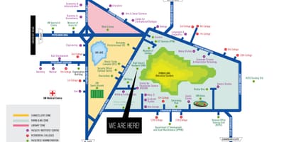 Bản đồ của đại học malaya
