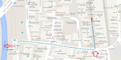 Seoul chợ tranh bản đồ