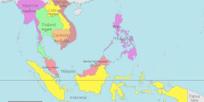 Kuala lumpur vị trí trên bản đồ thế giới
