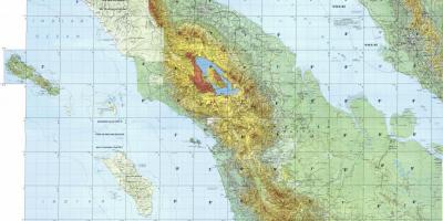 Bản đồ của kuala lumpur địa hình