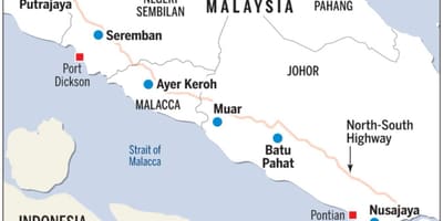 Lớn hơn kuala lumpur bản đồ