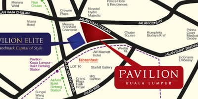 Bản đồ của pavilion phù dâu