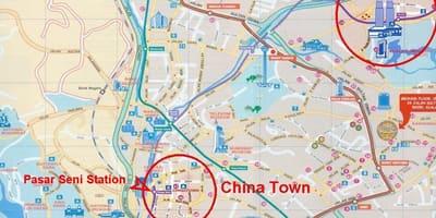 Kuala lumpur bản đồ thành phố