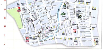 Bản đồ của đường phố kuala lumpur