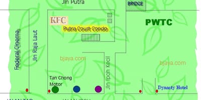 Pwtc kuala lumpur bản đồ