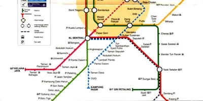 Sao dòng seoul bản đồ