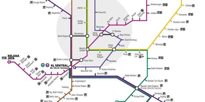 Malaysia mới seoul bản đồ đường