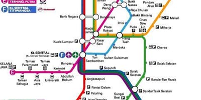 Singapore. ekspres bản đồ