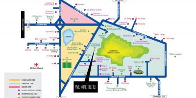 Bản đồ của đại học malaya