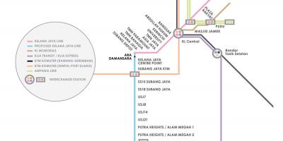 Kuala lumpur park seoul bản đồ trạm